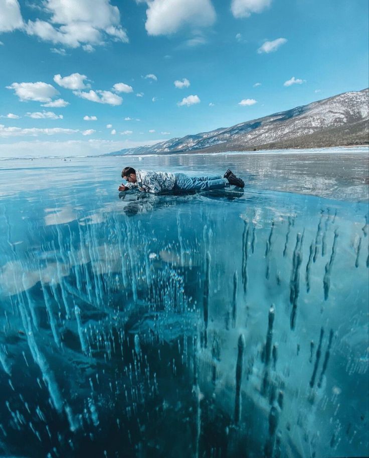 Замороженная красота фотографии зимнего Байкала